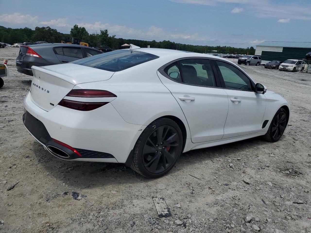 2022 GENESIS G70 BASE VIN:KMTG54TE2NU098805