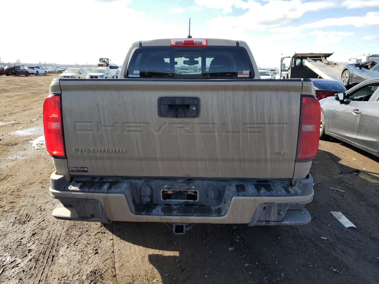 2022 CHEVROLET COLORADO Z71 VIN:1GCGTDENXN1251711