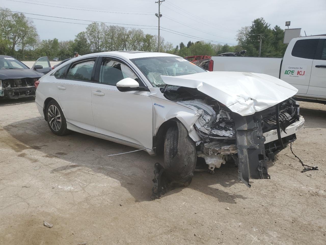2022 HONDA ACCORD HYBRID EXL VIN:1HGCV3F51NA012941