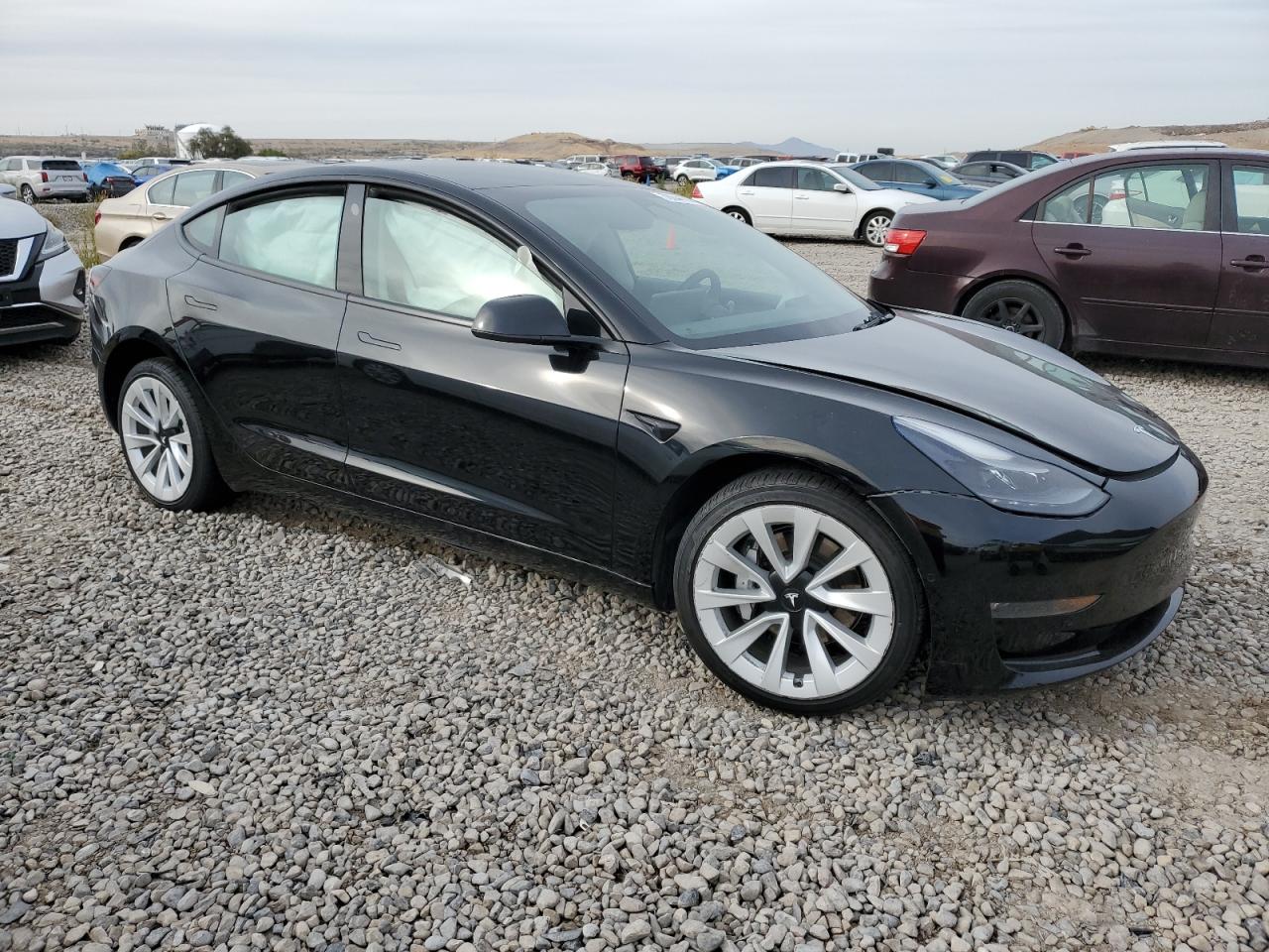2022 TESLA MODEL 3  VIN:5YJ3E1EB2NF187927