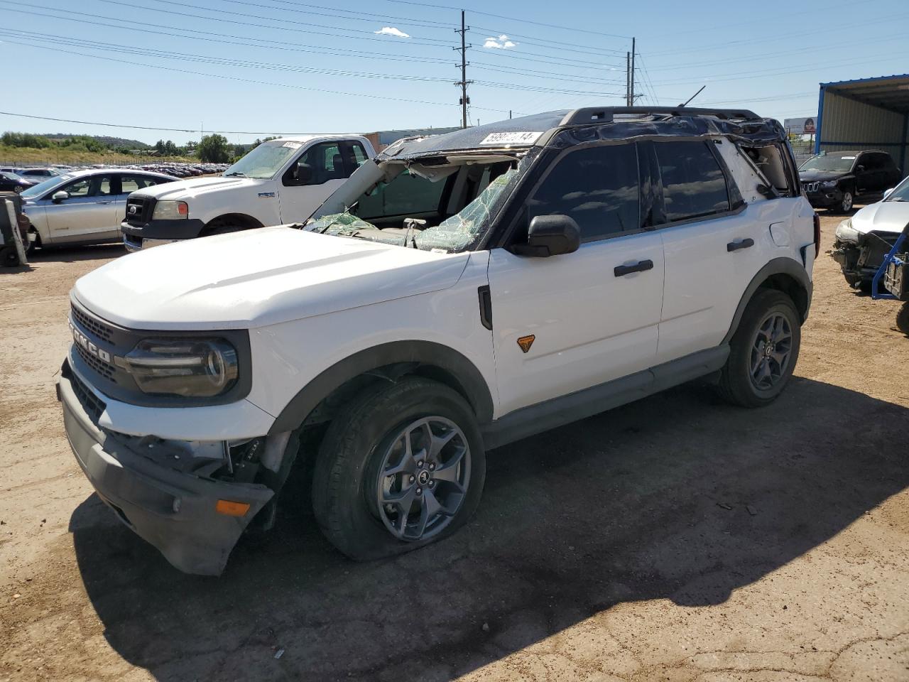 2022 FORD BRONCO SPORT BADLANDS VIN:3FMCR9D93NRD66635