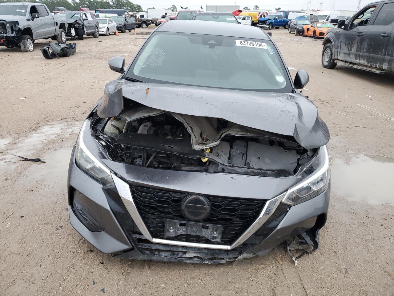 2022 NISSAN SENTRA SV VIN:3N1AB8CV5NY267963