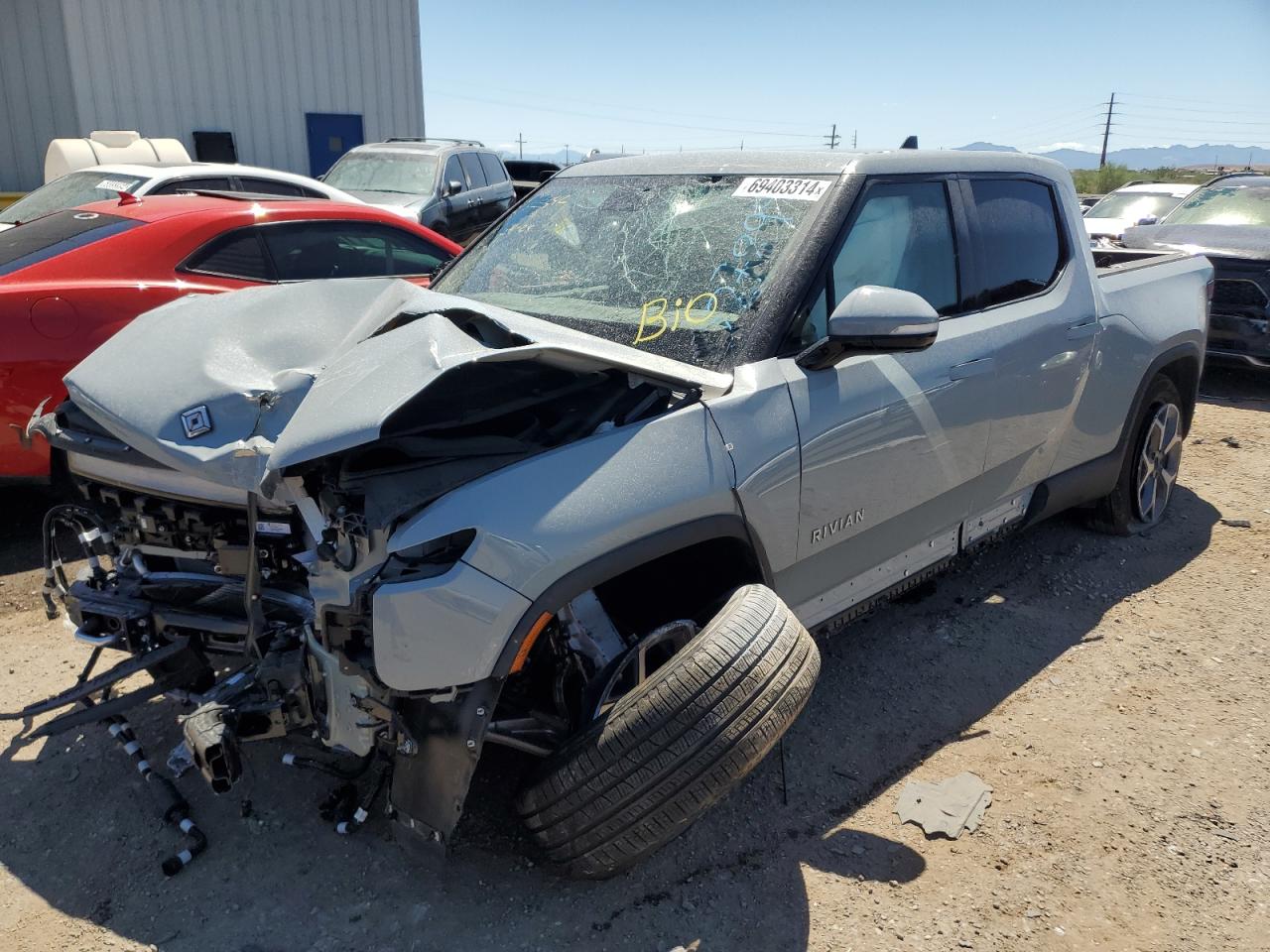 2023 RIVIAN R1T ADVENTURE VIN:7FCTGBAA9PN027894