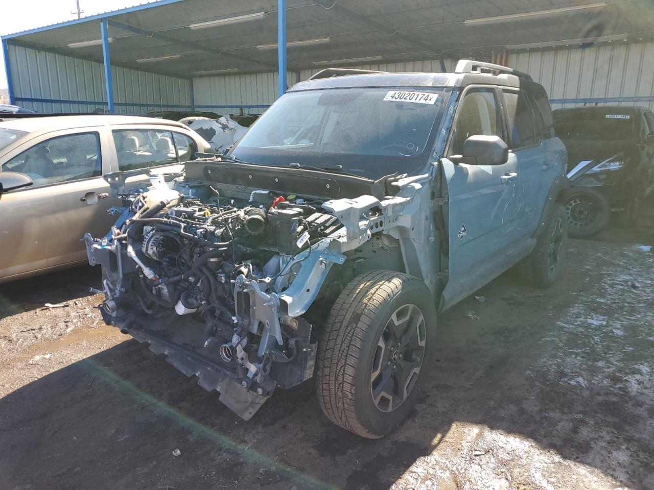 2022 FORD BRONCO SPORT OUTER BANKS VIN:3FMCR9C67NRD36819