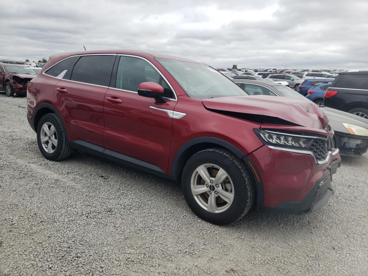 2022 KIA SORENTO LX VIN:5XYRG4LC1NG076716