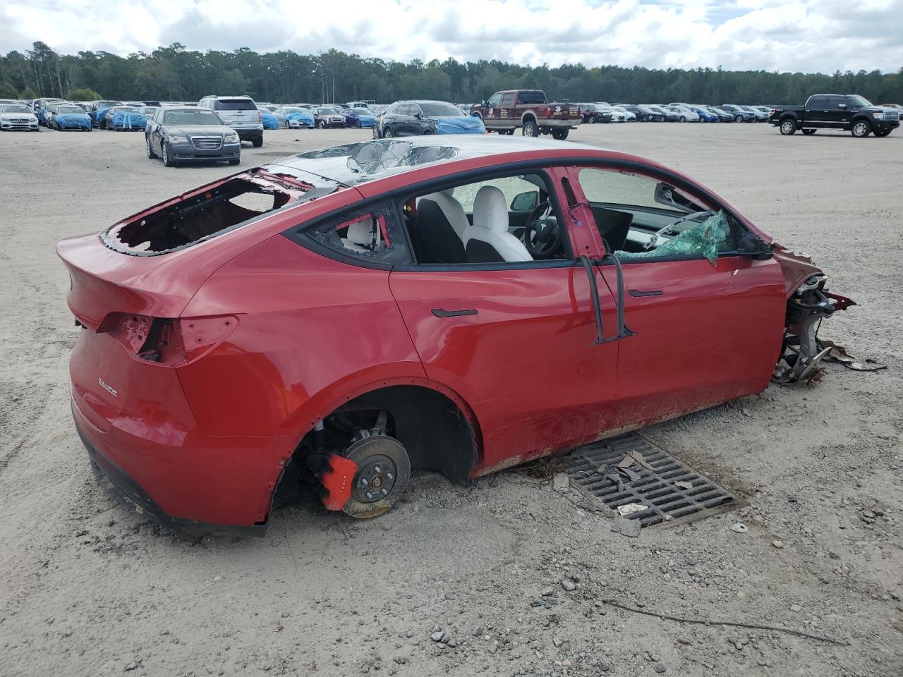 2022 TESLA MODEL Y  VIN:7SAYGDEF8NF455838