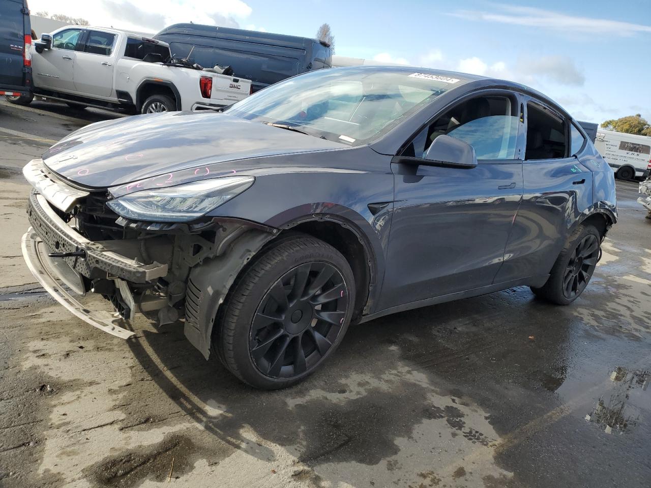2022 TESLA MODEL Y  VIN:7SAYGDEE7NF461685