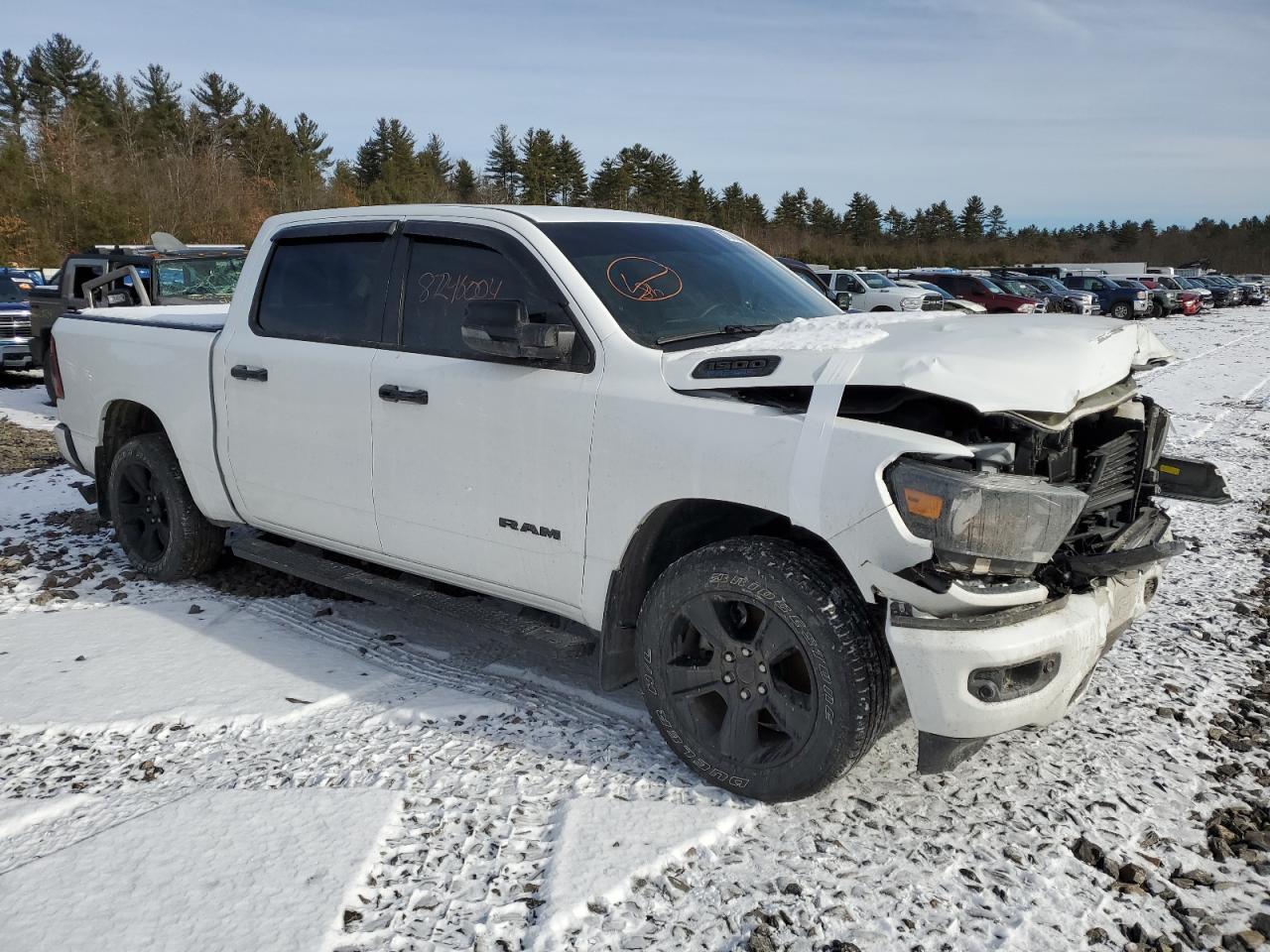 2024 RAM 1500 BIG HORN/LONE STAR VIN:1C6RRFFG0RN168958