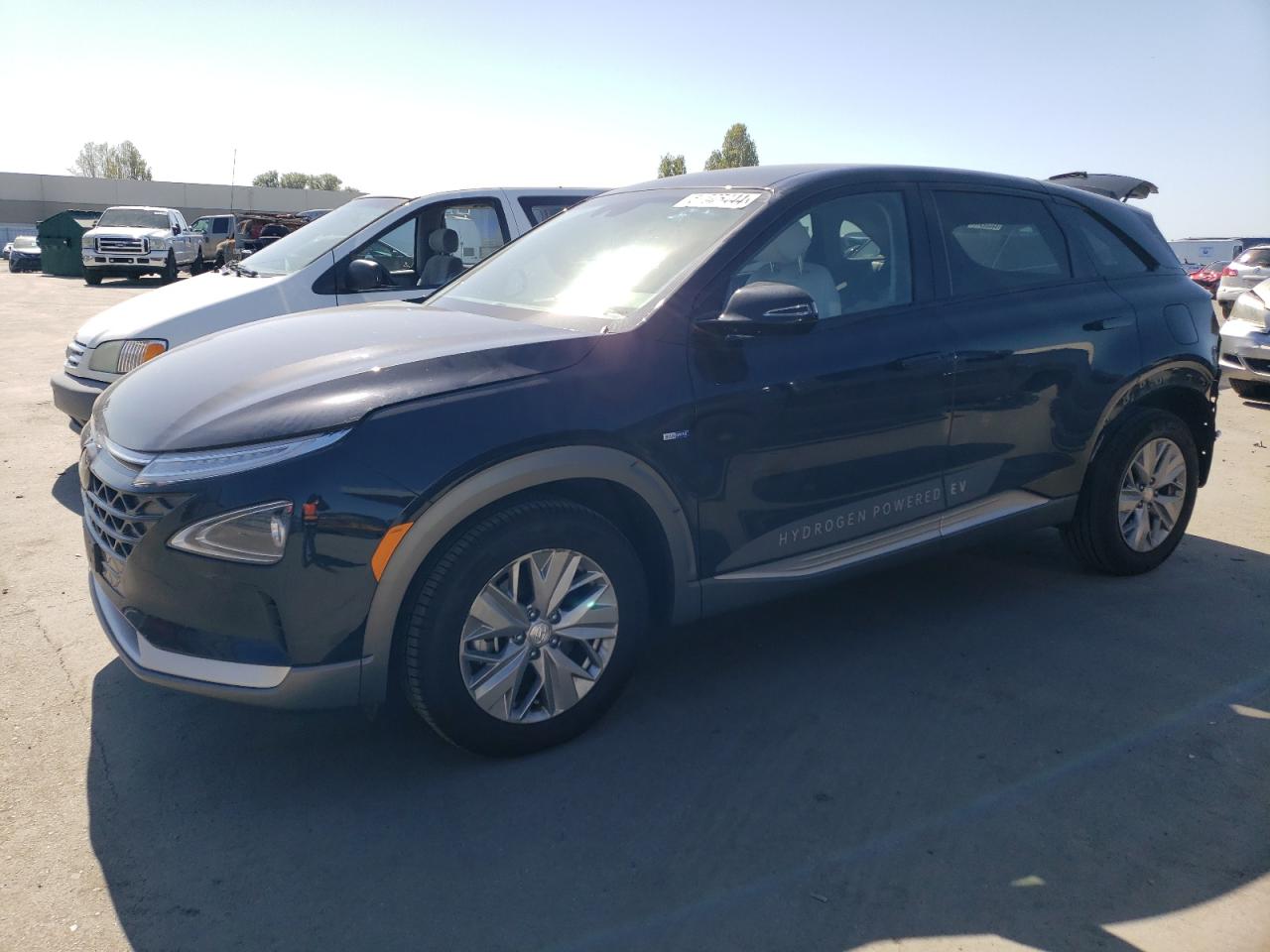 2022 HYUNDAI NEXO BLUE VIN:KM8J74A61NU022949