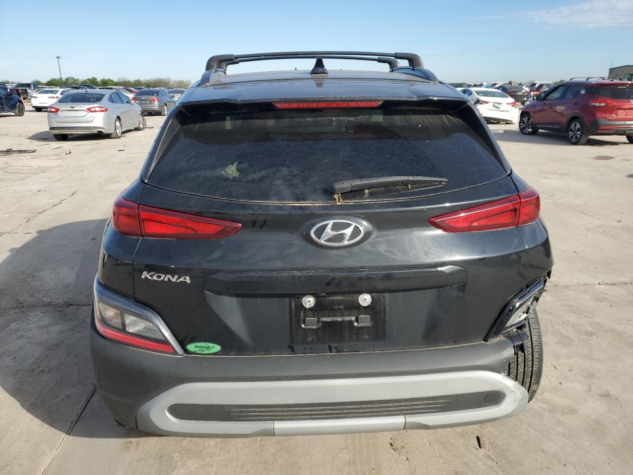2022 HYUNDAI KONA SEL VIN:KM8K62AB8NU916326