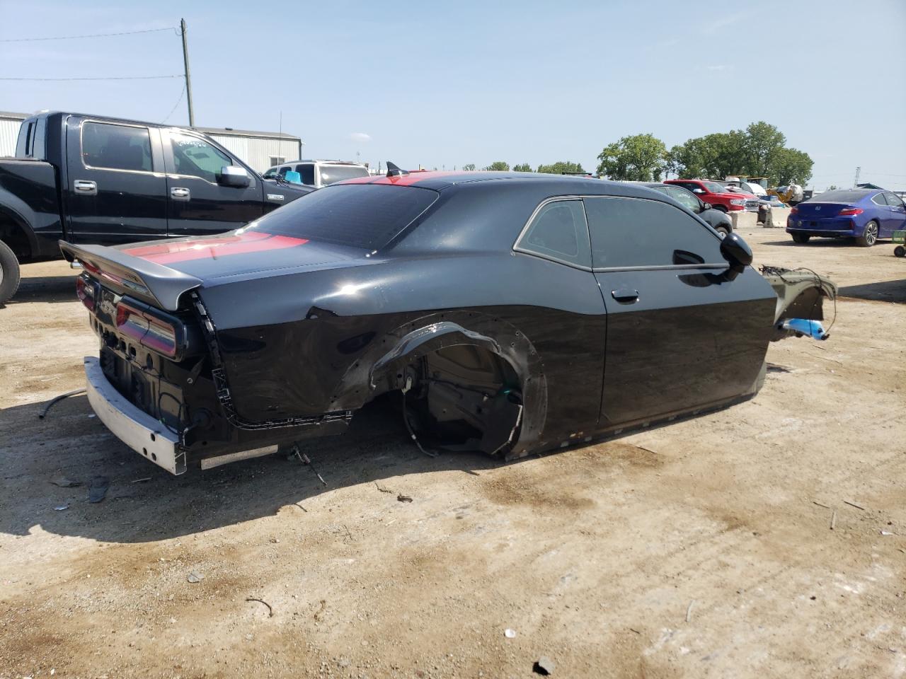 2022 DODGE CHALLENGER SRT HELLCAT REDEYE VIN:2C3CDZL9XNH242012