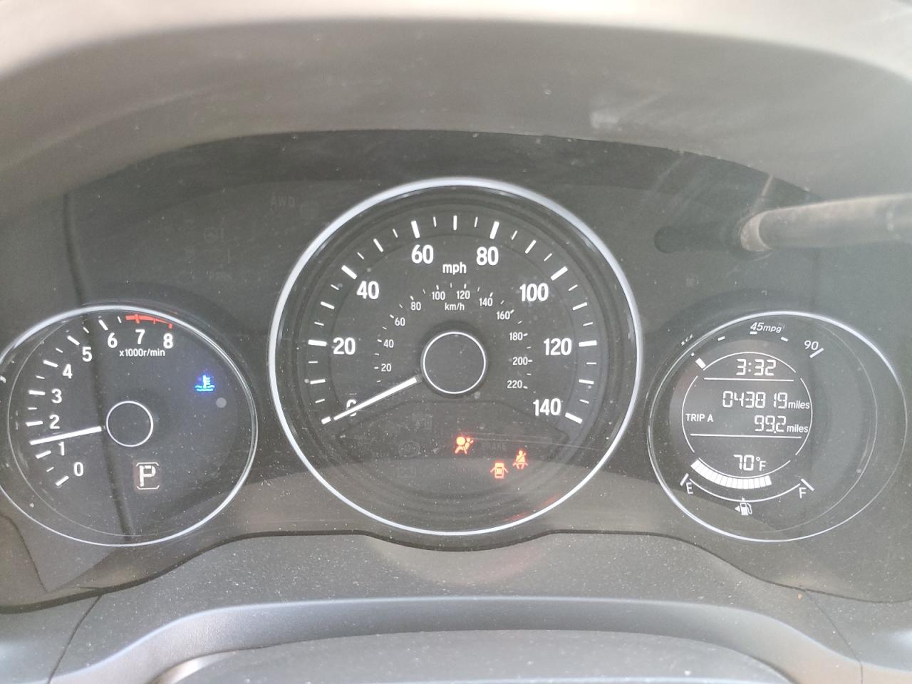 2022 HONDA HR-V LX VIN:3CZRU6H31NM708124