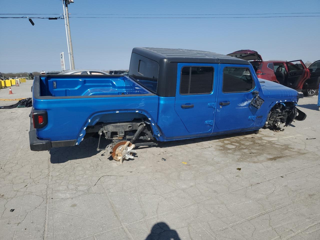 2023 JEEP GLADIATOR SPORT VIN:1C6HJTAG1PL554287
