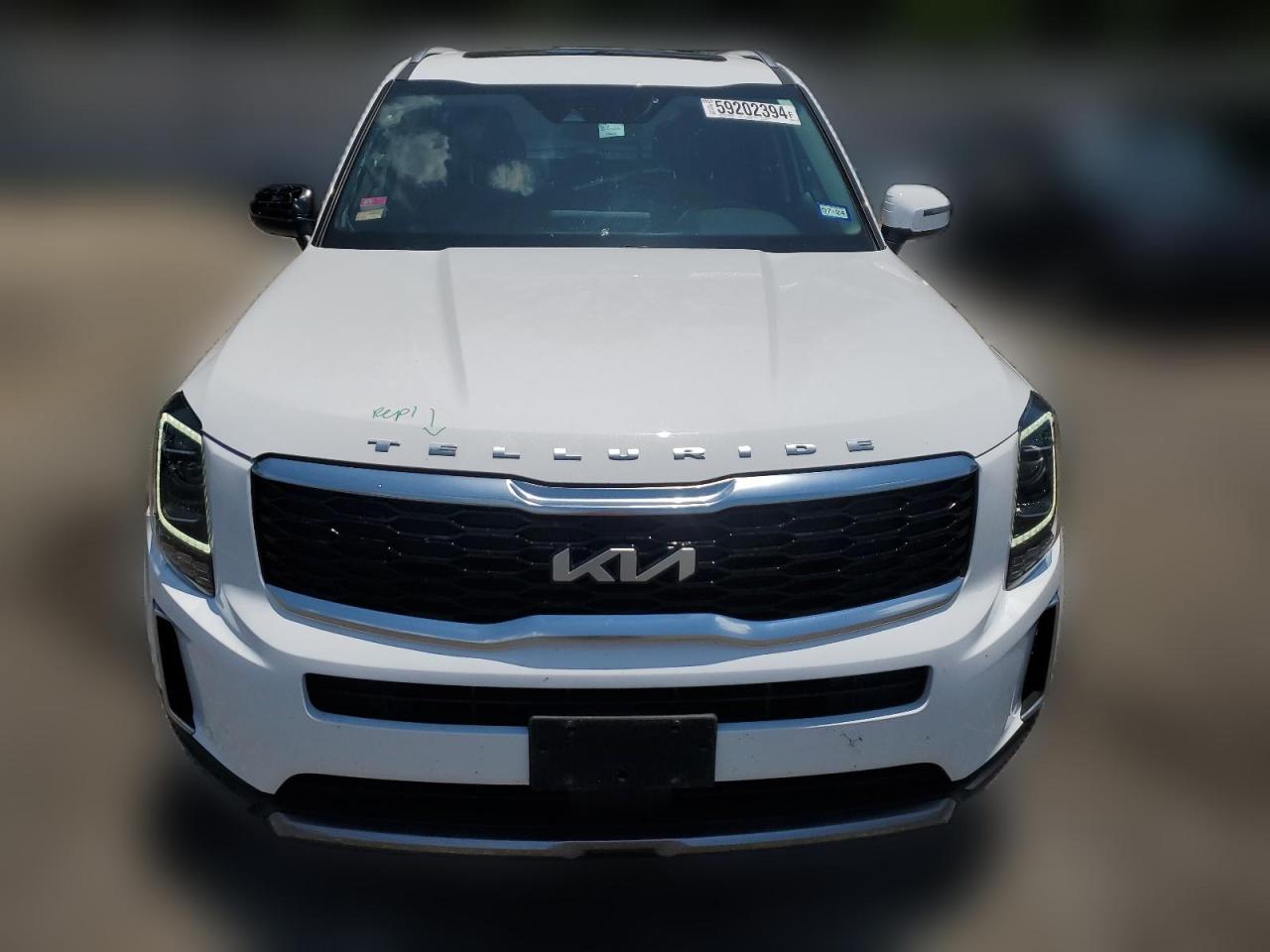 2022 KIA TELLURIDE S VIN:5XYP6DHC4NG206331