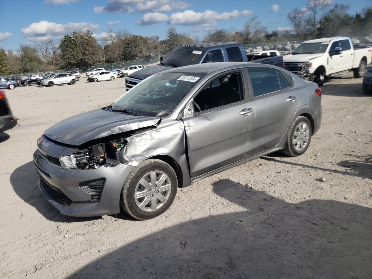 2022 KIA RIO LX VIN:3KPA24AD2NE431879