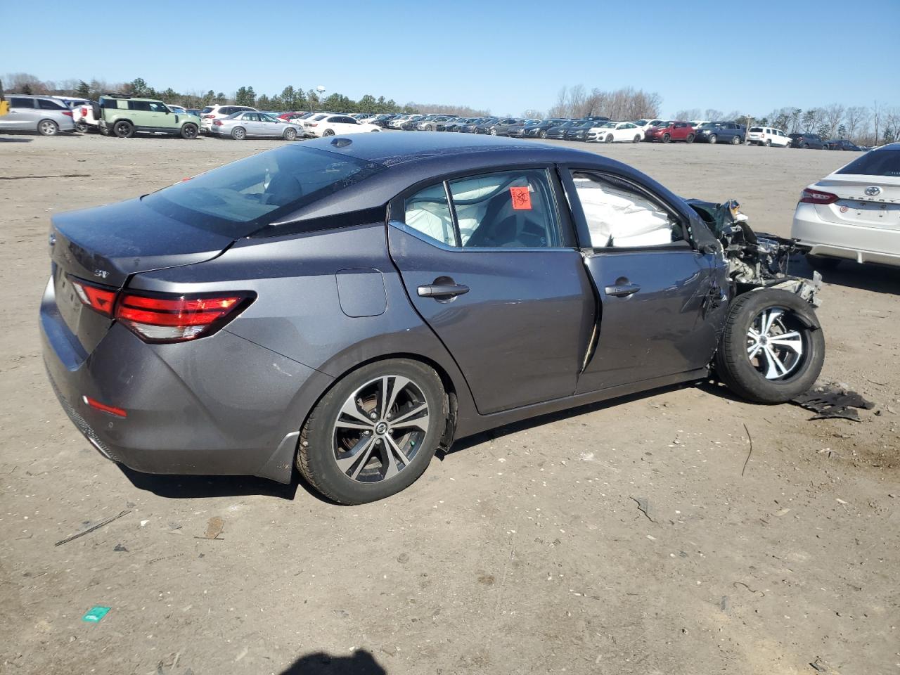 2022 NISSAN SENTRA SV VIN:3N1AB8CV9NY214599
