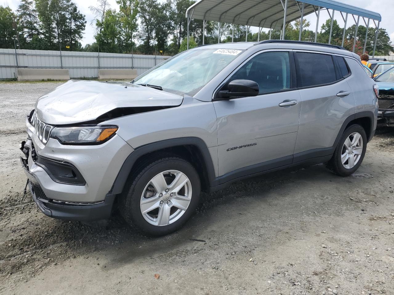 2022 JEEP COMPASS LATITUDE VIN:3C4NJCBB7NT139328