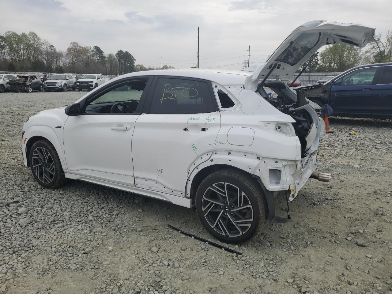 2022 HYUNDAI KONA N LINE VIN:KM8K33A33NU888670