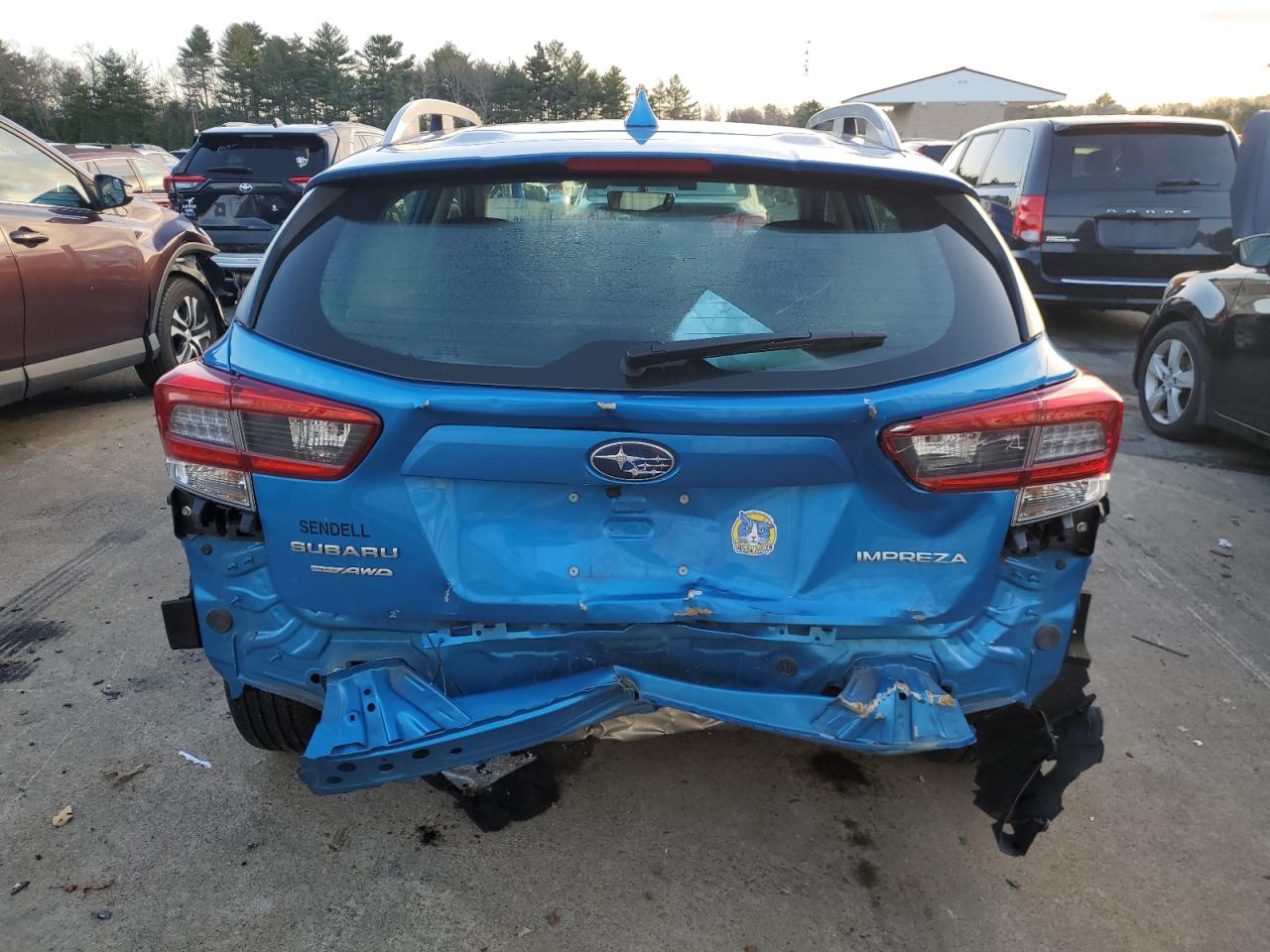 2022 SUBARU IMPREZA PREMIUM VIN:4S3GTAV65N3717203