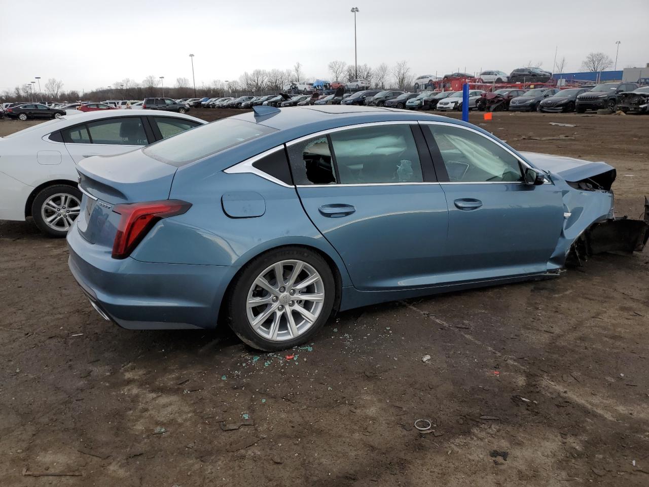 2023 CADILLAC CT5 LUXURY VIN:1G6DX5RK0P0125902