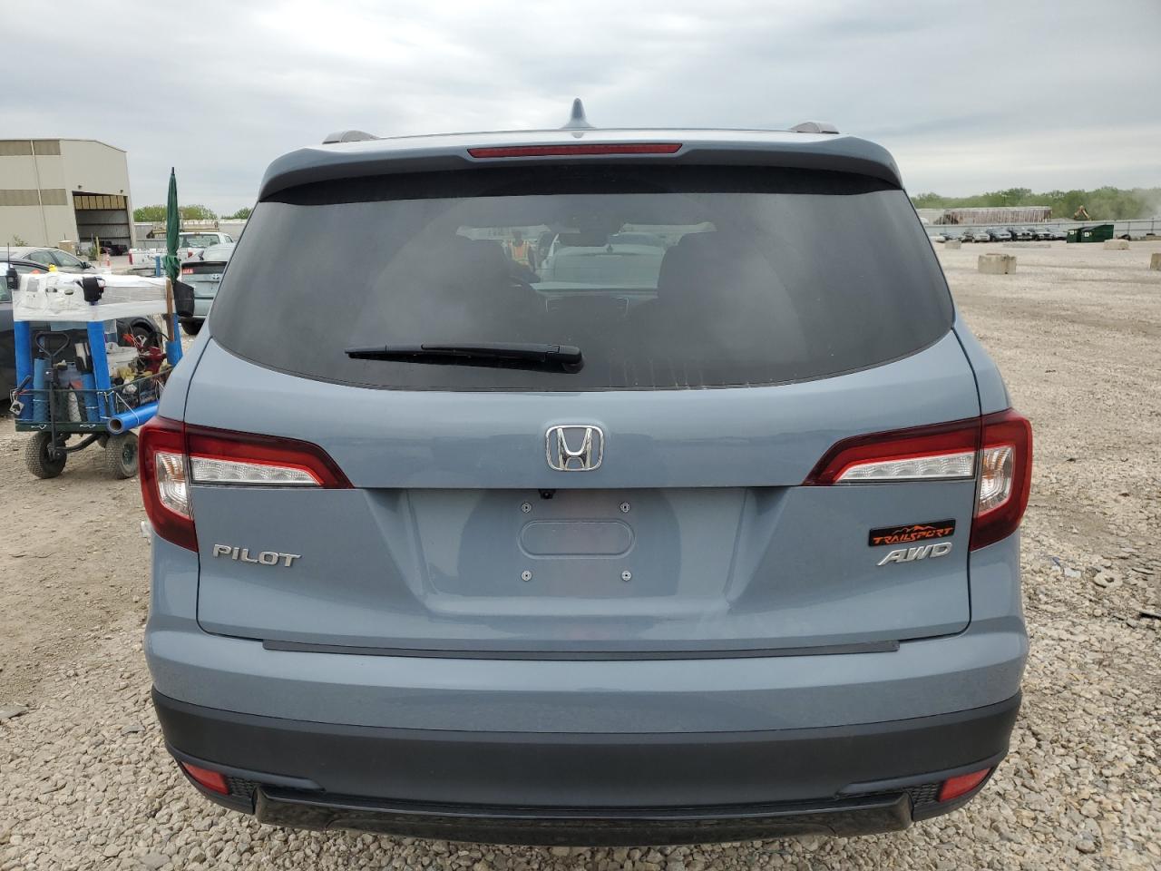 2022 HONDA PILOT TRAILSPORT VIN:5FNYF6H83NB081289