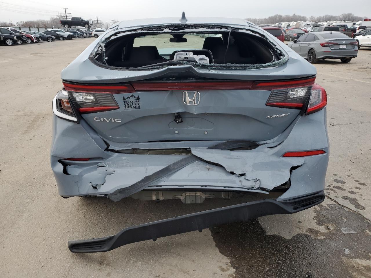2022 HONDA CIVIC SPORT VIN:19XFL2H84NE005935