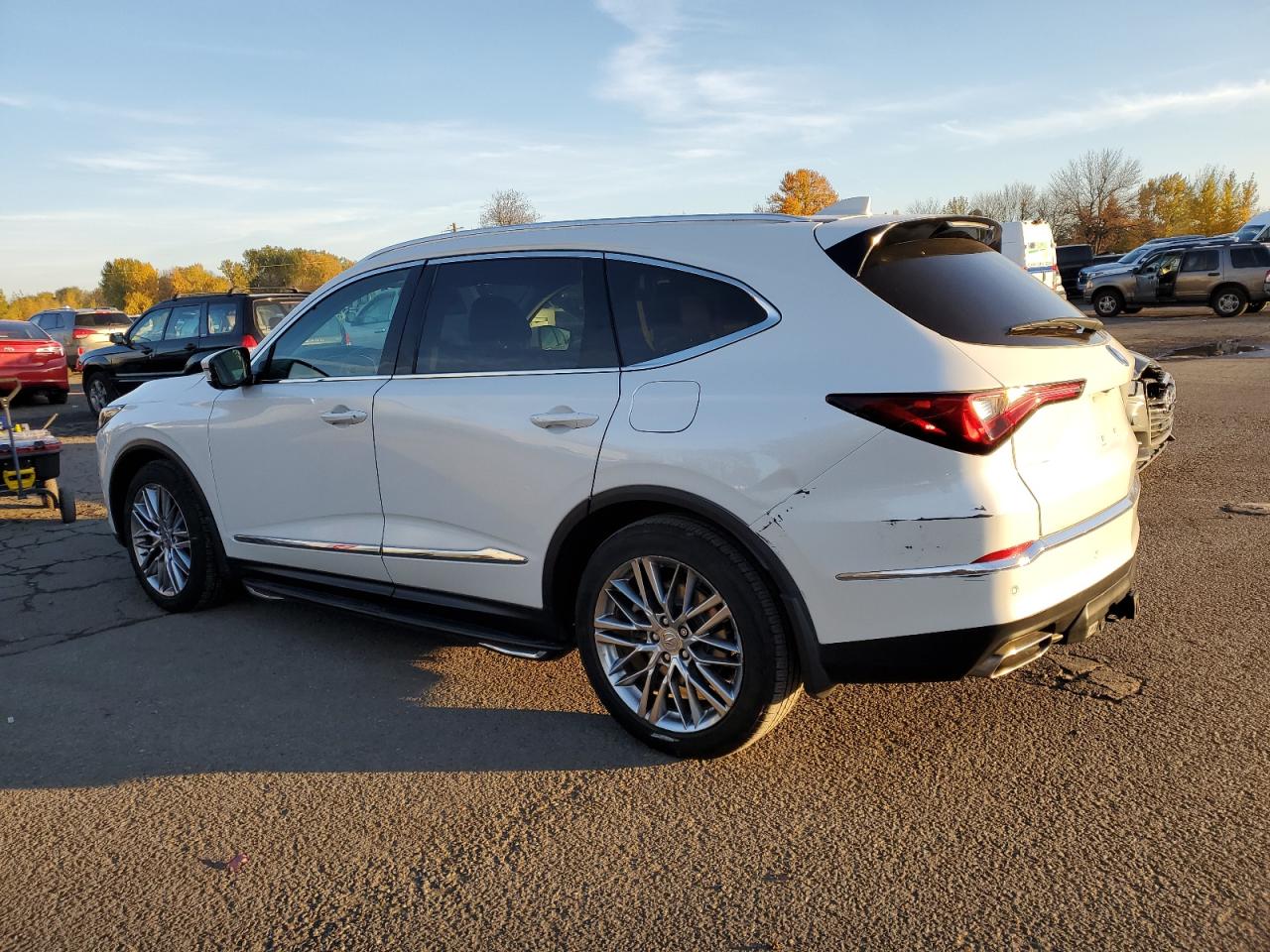 2022 ACURA MDX ADVANCE VIN:5J8YE1H87NL022993