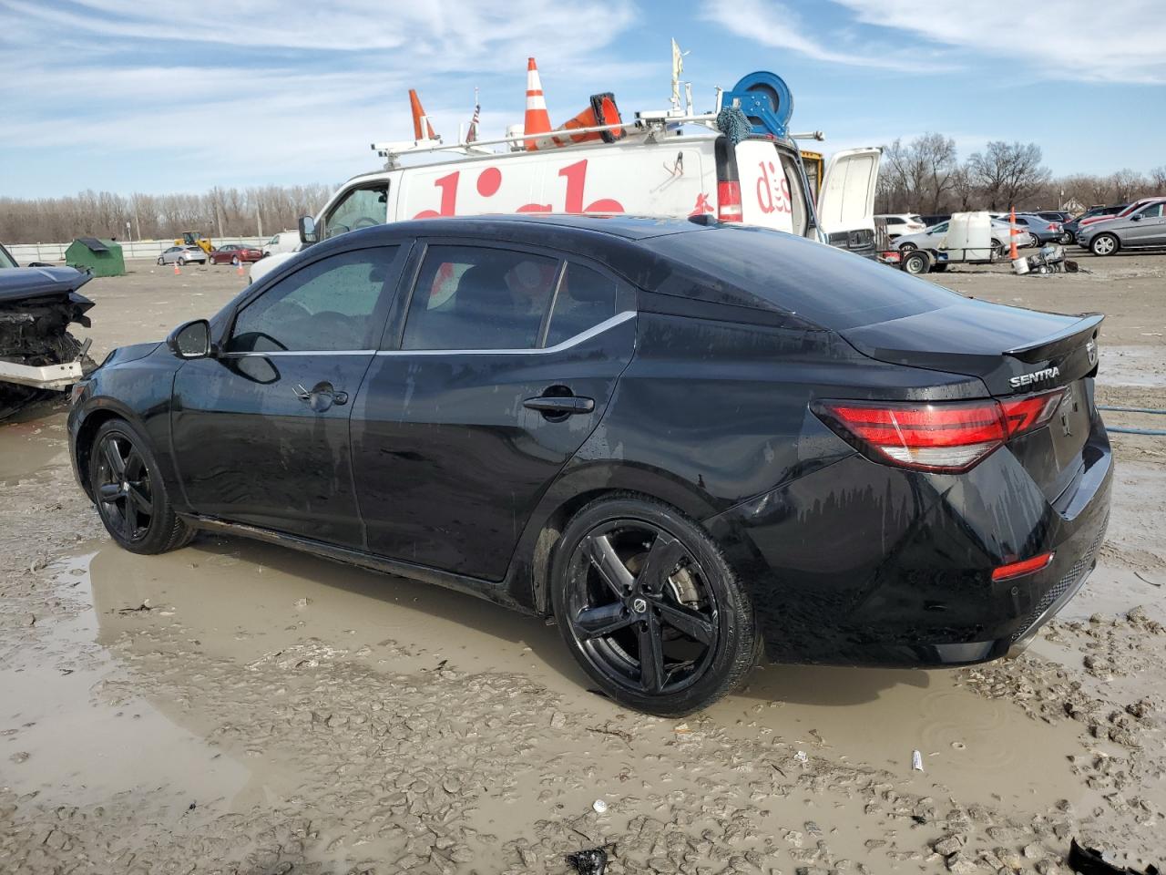 2022 NISSAN SENTRA SR VIN:3N1AB8DV7NY320662