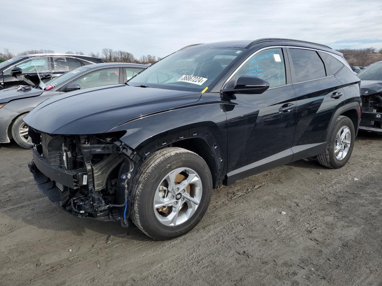 2022 HYUNDAI TUCSON SEL VIN:5NMJBCAE8NH024483