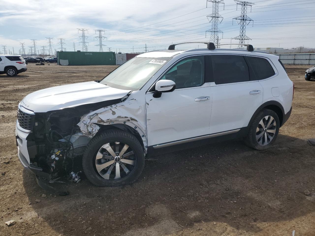 2022 KIA TELLURIDE S VIN:5XYP6DHC1NG324448