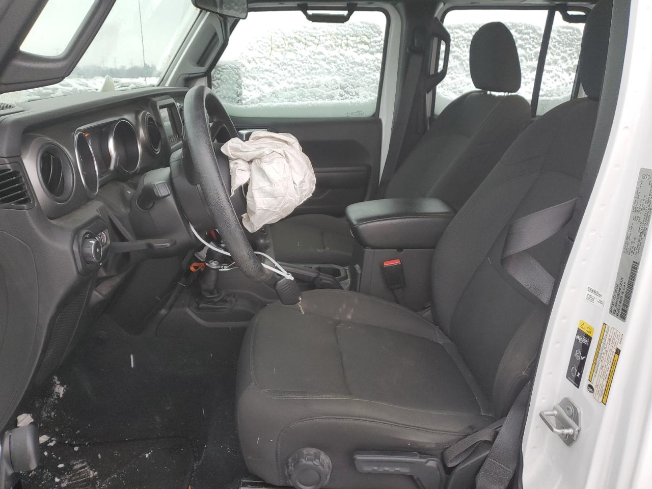 2022 JEEP WRANGLER UNLIMITED SPORT VIN:1C4HJXDN2NW195179