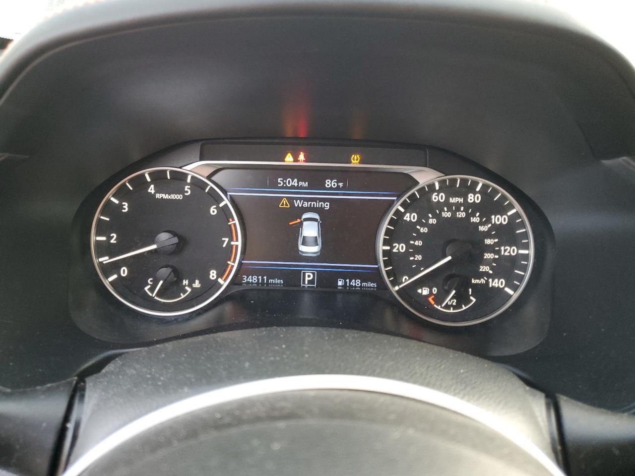 2022 NISSAN ALTIMA SR VIN:1N4BL4CW4NN381116