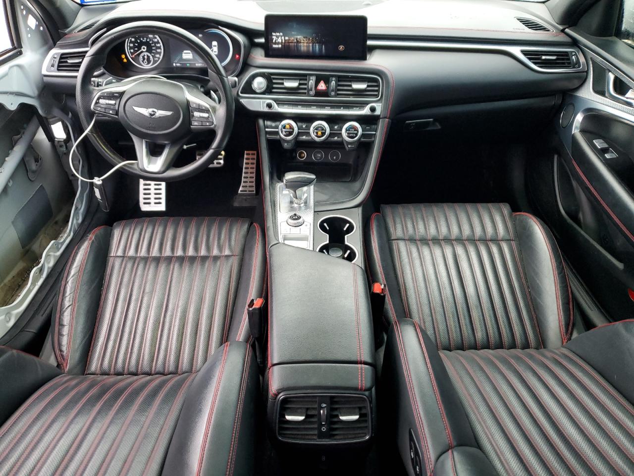 2022 GENESIS G70 BASE VIN:KMTG54TE7NU082034