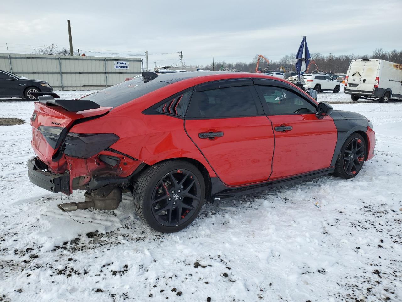 2023 HONDA CIVIC SPORT VIN:2HGFE2F57PH564486