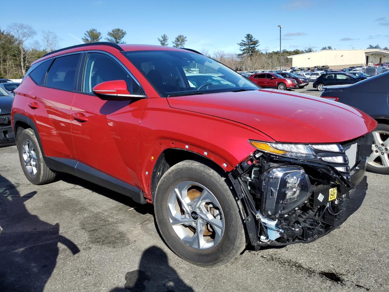 2023 HYUNDAI TUCSON SEL VIN:5NMJBCAE2PH246035