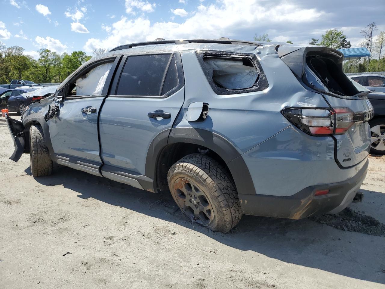 2023 HONDA PILOT TRAILSPORT VIN:5FNYG1H67PB012493