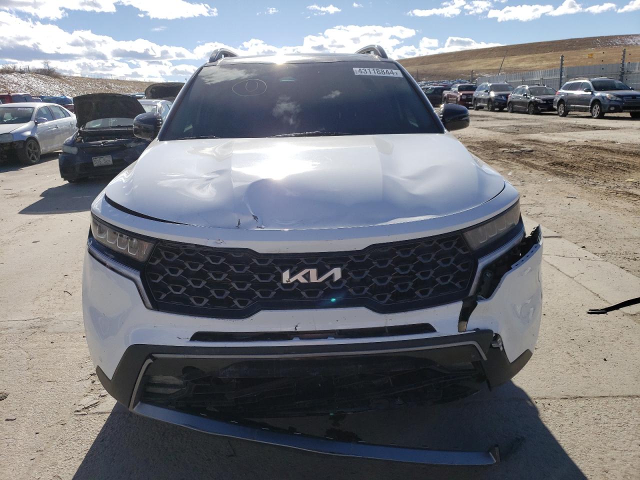 2022 KIA SORENTO EX VIN:5XYRHDLF8NG119813