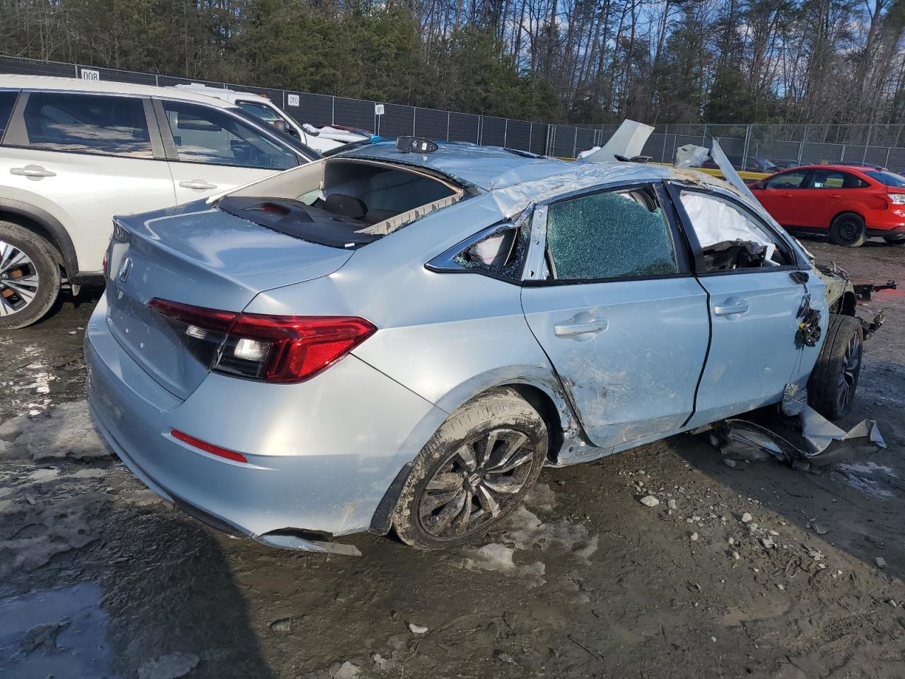 2022 HONDA CIVIC EX VIN:5TDDK3EHXDS261988