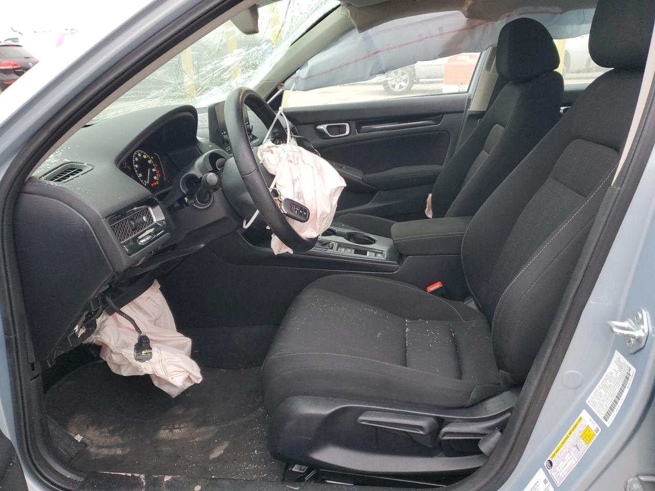 2022 HONDA CIVIC EX VIN:2HGFE1F75NH305603