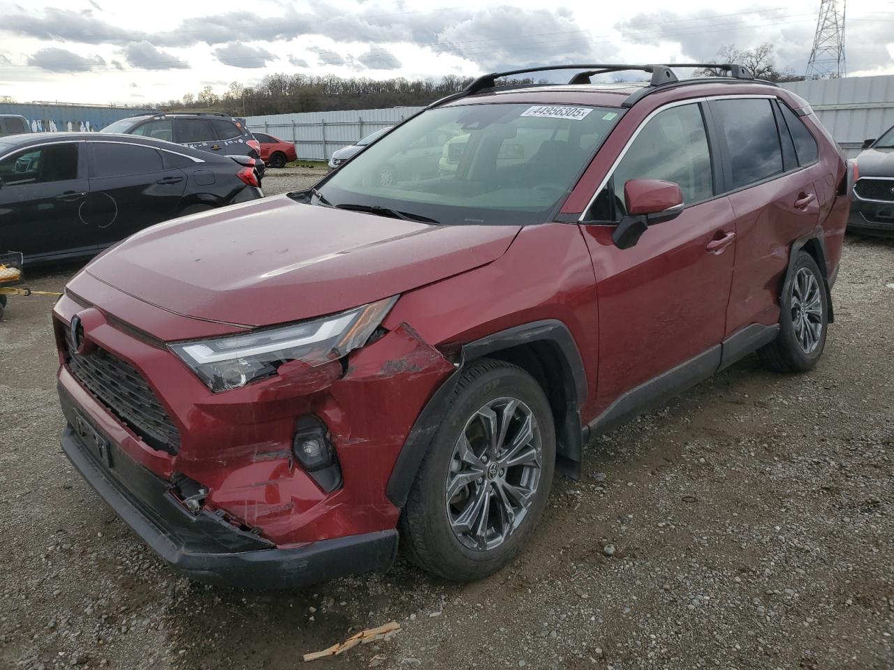 2022 TOYOTA RAV4 XLE PREMIUM VIN:JTMB6RFV2ND528637