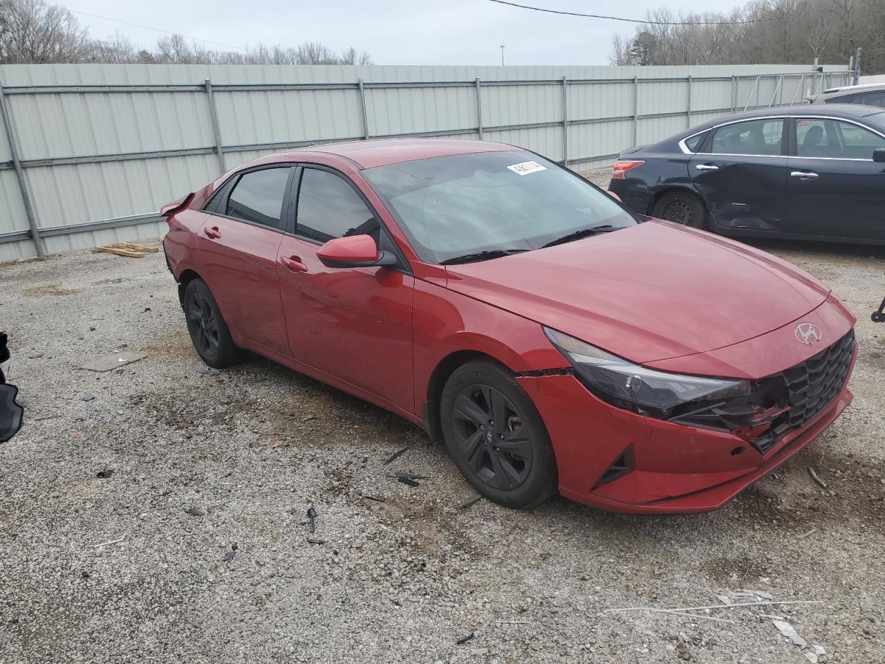 2022 HYUNDAI ELANTRA SEL VIN:KMHLM4AG4NU284488
