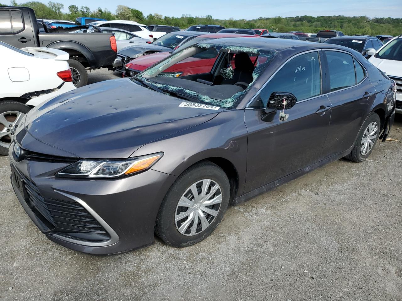 2022 TOYOTA CAMRY LE VIN:4T1C31AK0NU570098