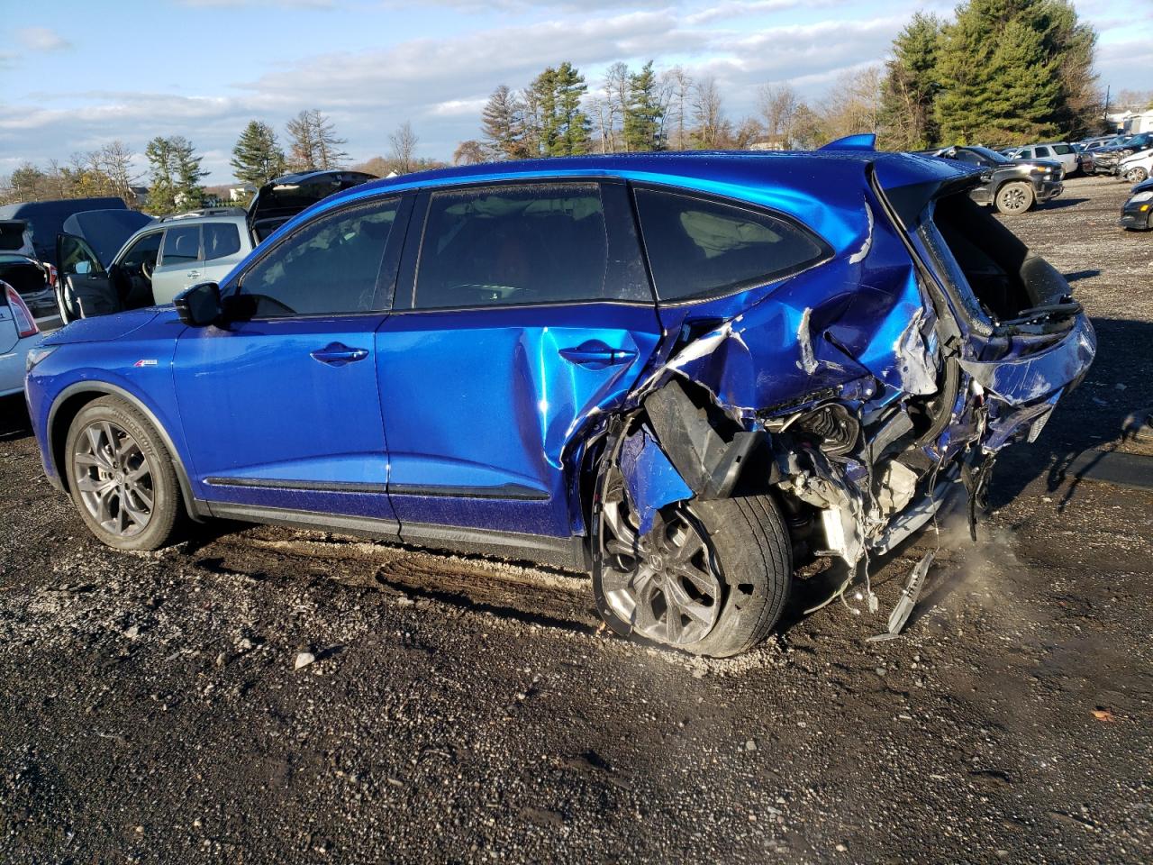 2022 ACURA MDX A-SPEC VIN:5J8YE1H02NL046001