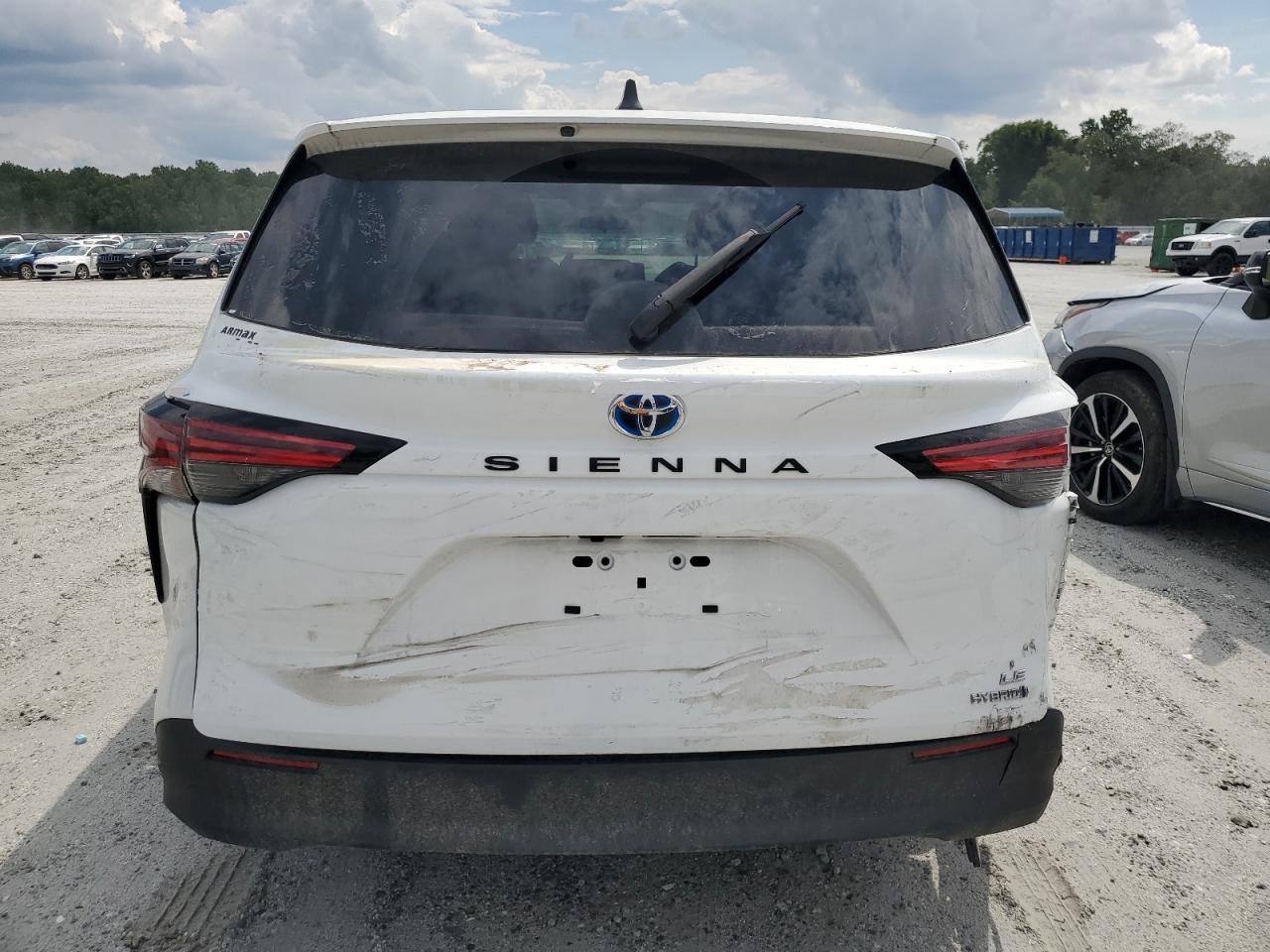 2022 TOYOTA SIENNA LE VIN:5TDKRKEC3NS116634