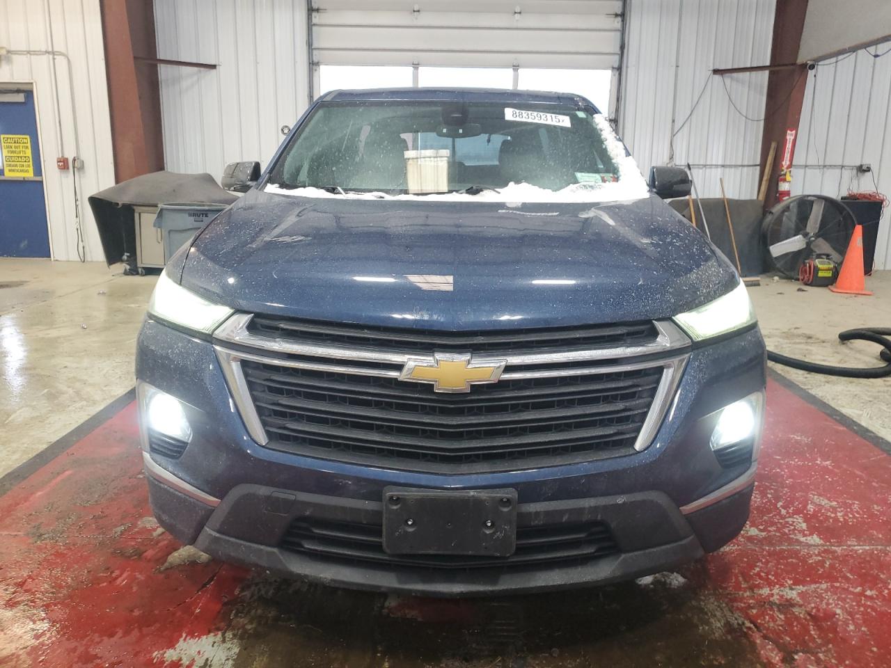 2022 CHEVROLET TRAVERSE LS VIN:1GNEVFKW6NJ127551