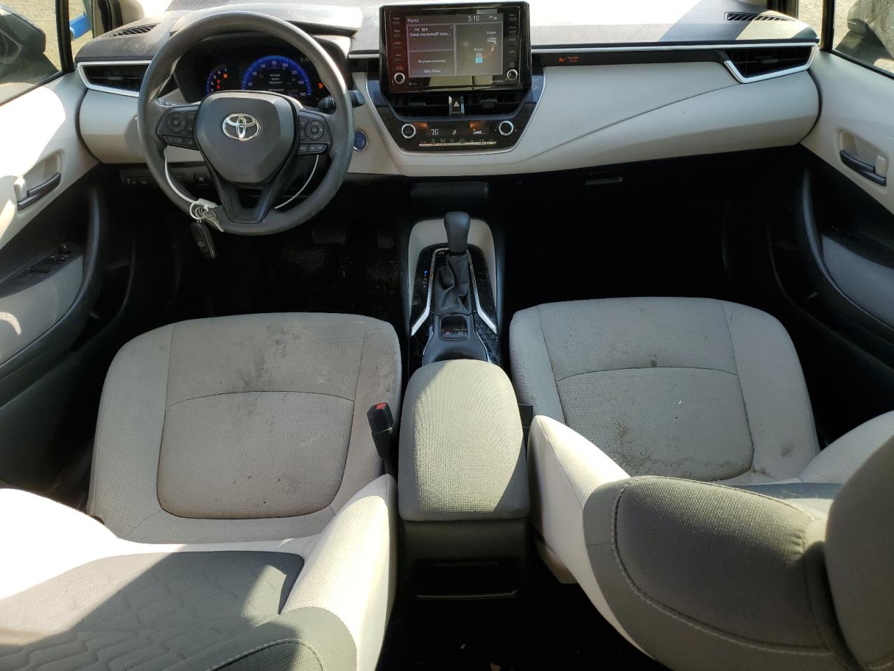 2022 TOYOTA COROLLA LE VIN:JTDEAMDE9NJ052230