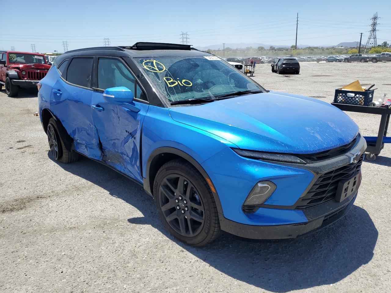 2024 CHEVROLET BLAZER RS VIN:3GNKBKRS7RS157878