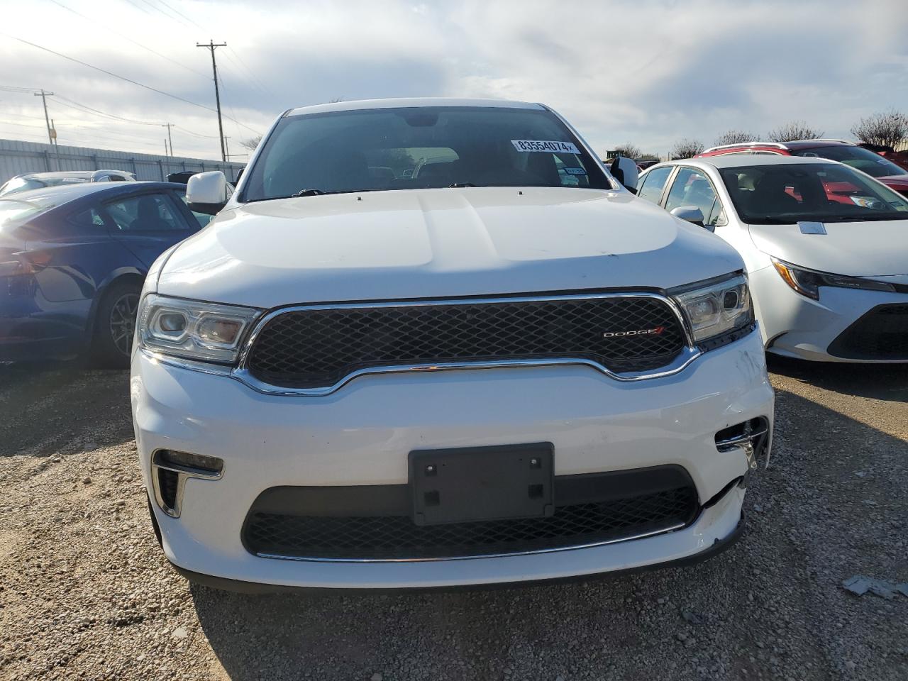 2022 DODGE DURANGO SXT VIN:1C4RDJAG0NC227644