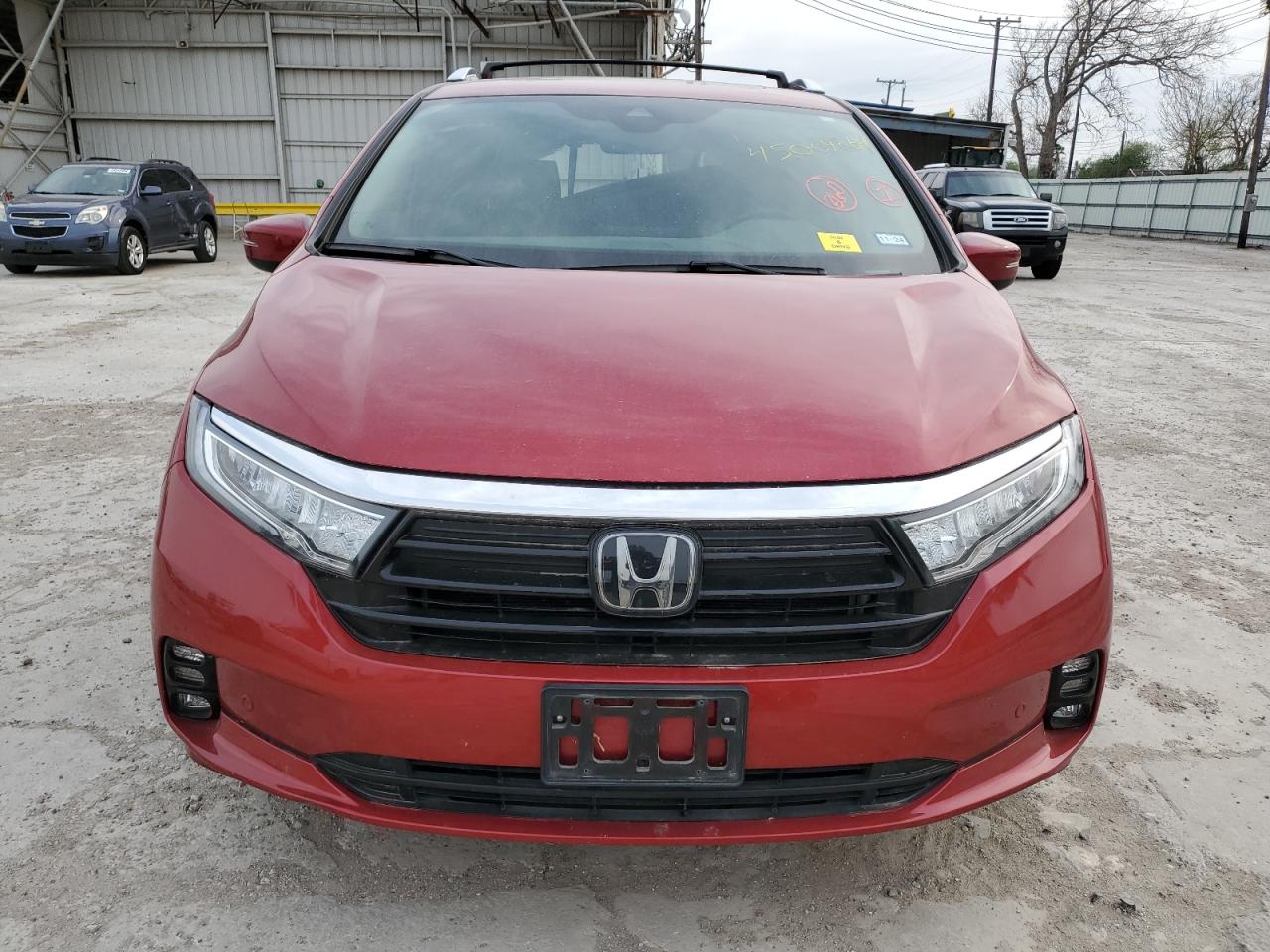 2022 HONDA ODYSSEY TOURING VIN:5FNRL6H87NB044291