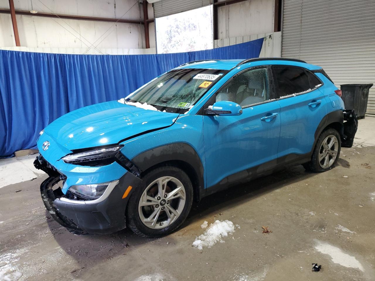 2022 HYUNDAI KONA SEL VIN:KM8K62ABXNU916683